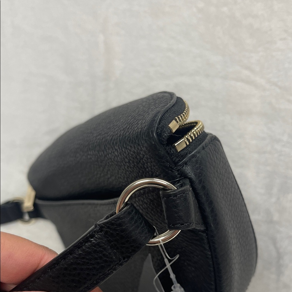 Kate Spade Black Pebbled Belt Bag - Picture 11 of 12